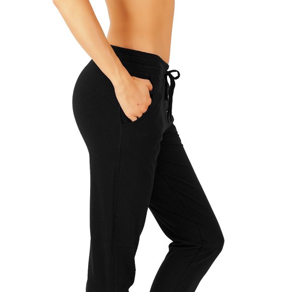 Warm Fleece Lined  Cotton Sweatpants - Picture 2 of 8